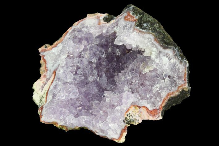 Amethyst Crystal Geode Section - Morocco #127975